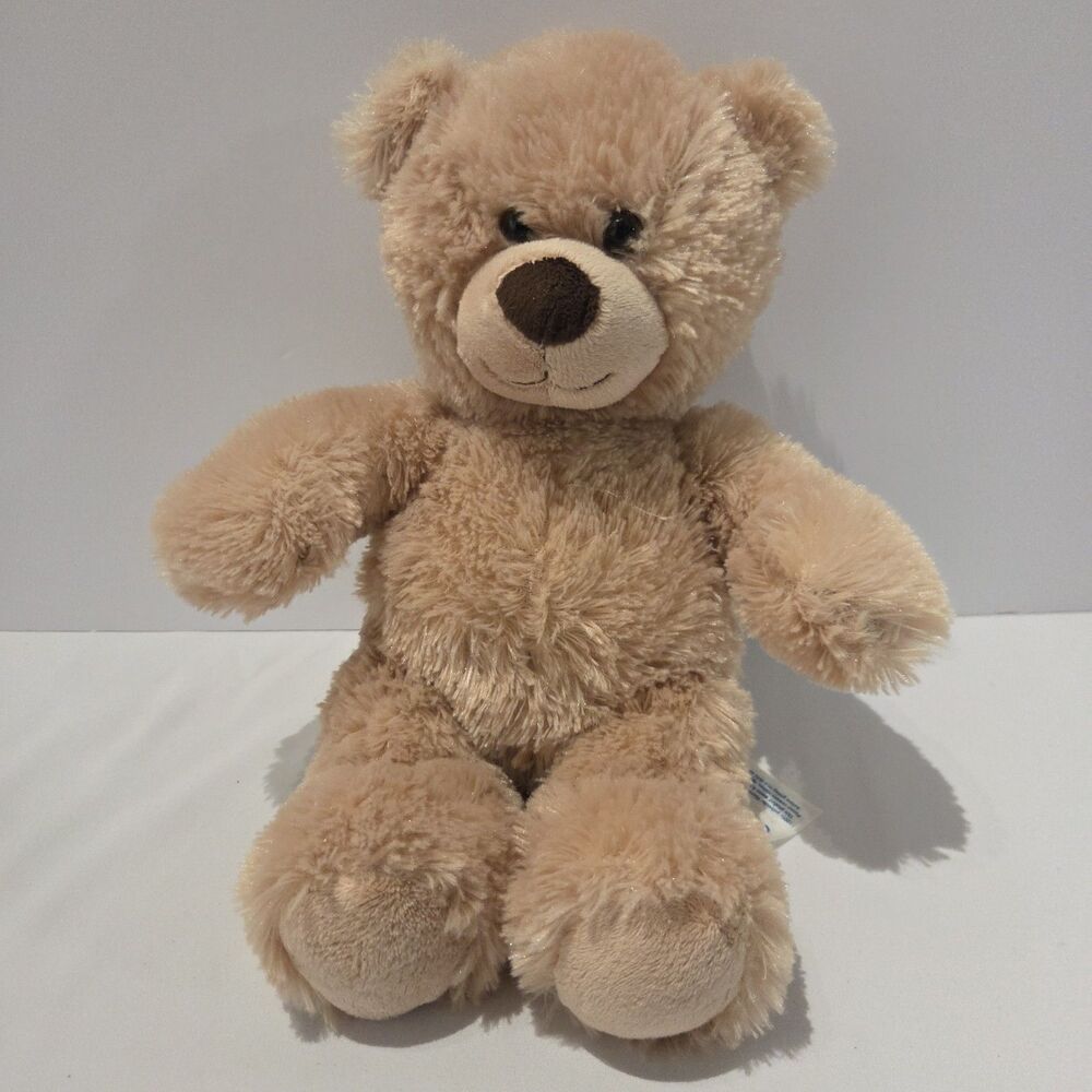 VTG Build-A-Bear Workshop 12" Tan Teddy Bear Plush Shaggy Brown Cub Classic